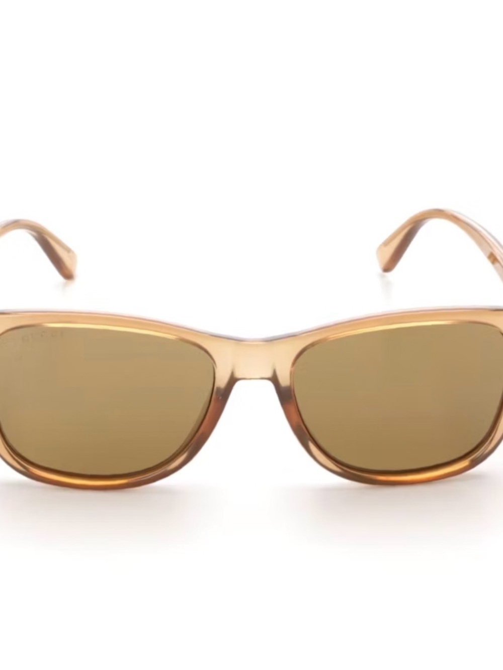 Versace Translucent Amber Brown Sunglasses - Picture 2 of 5